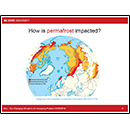 How is permafrost impacted?