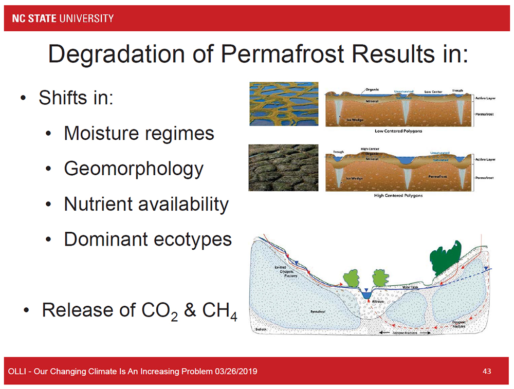 Degradation of Permafrost Results