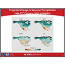 Projected Change in Seasonal Precipitation late 21st Century, high emissions